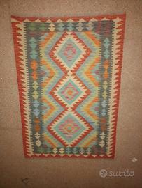 tappeto kilim afgano 100% lana 