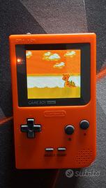 Gameboy pocket LCD Mod + Pokémon Argento 