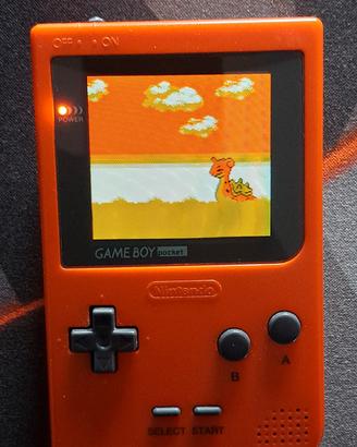 Gameboy pocket LCD Mod + Pokémon Argento 