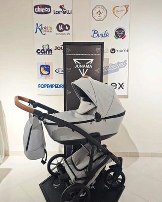 Trio Junama Space V3, 3 In 1, colore grigio, nuovo