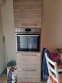 cucina ikea con forno e lavastoviglie