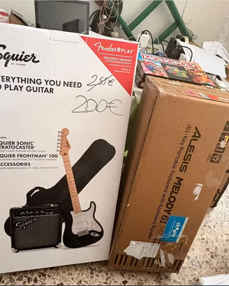 Grande lotto strumenti musicali e accessori