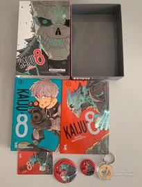 Kaiju Nº8 1-2 monstrous box con 4 gadget