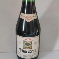 1970 vino rosso Viña Cruz Rioja d'annata