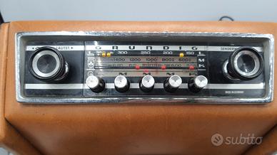 Grundig 3 pz.Anni 60.Funzionante.Console auto Alfa