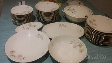 servizio piatti antico Bavaria 