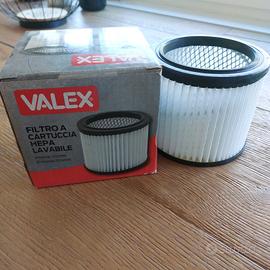 FILTRO A
CARTUCCIA
HEPA
LAVABILE
VALEX