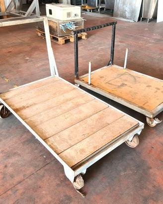 2 carrelli da magazzino usati