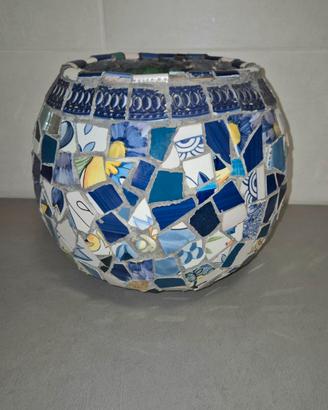 Vaso artigianale mosaico - NUOVO