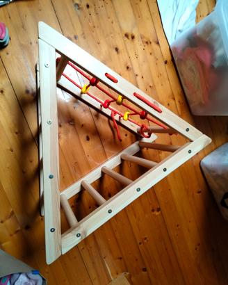 Gioco in legno per la motricità