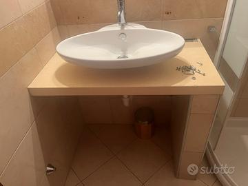 Lavabo da appoggio in ceramica