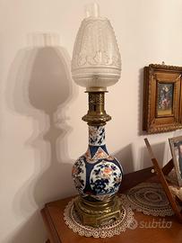 Lume in porcellana Imari