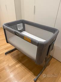 Culla next to me  -Joie Culla Roomie™ Gray Flannel