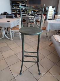 Sgabello in ferro 