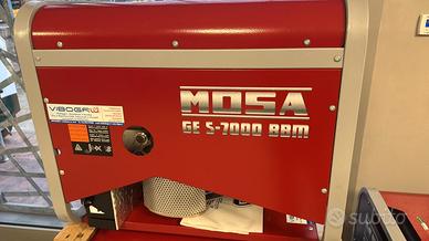 GRUPPO ELETTROGENO MOSA GE S-7000 BBM