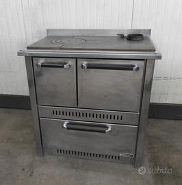 Stufa economica in acciaio inox - Mareno