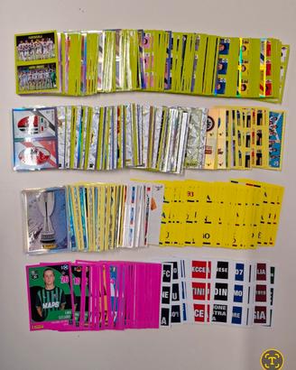 Calciatori Panini varie annate 405 figurine/slogan