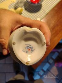 vaso p.candela Porcellana FRANZ Porcelain Papillon
