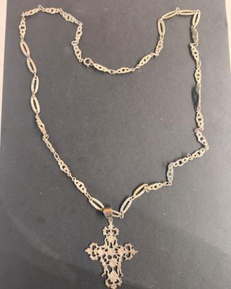 Collana Vintage in Argento 800 punzone 30 FI