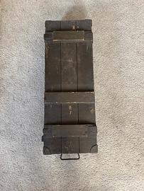 Cassa militare in legno