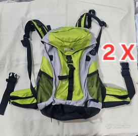 2 zaini trekking nuovi 25Lt 8848 cisalfa