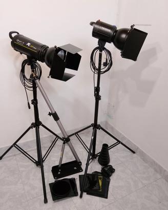 Kit flash  monotorcia da studio