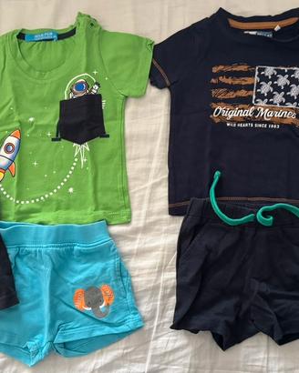 Completini cotone bimbo