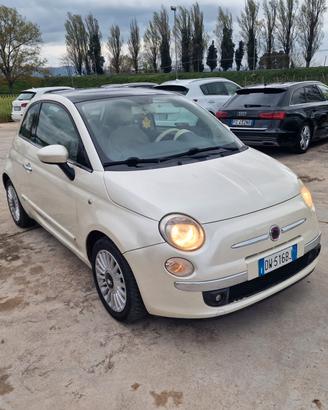 Fiat 500 1.2 Lounge 69cv IMPIANTO GPL BIANCO PERLA