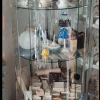 vetrina tonda per esposizione