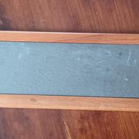 Tagliere in legno e ardesia per aperitivi