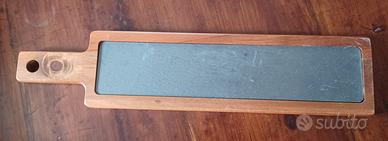 Tagliere in legno e ardesia per aperitivi