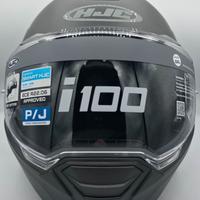 HJC i100 SEMI MAT TITANIUM / SEMI FLAT TITANIUM