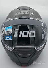 HJC i100 SEMI MAT TITANIUM / SEMI FLAT TITANIUM