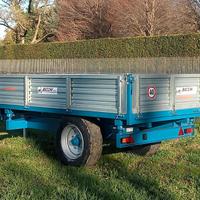 Rimorchio BICCHI 60 Q.li Trilaterale -NUOVO