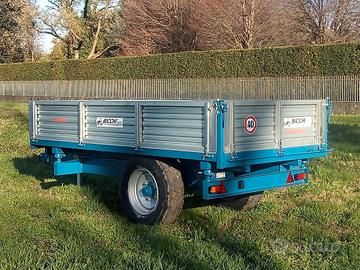 Rimorchio BICCHI 60 Q.li Trilaterale -NUOVO