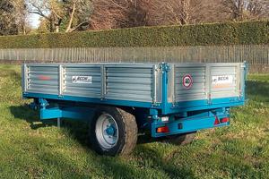 Rimorchio BICCHI 60 Q.li Trilaterale -NUOVO