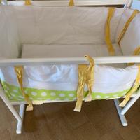 Culla a dondolo neonato