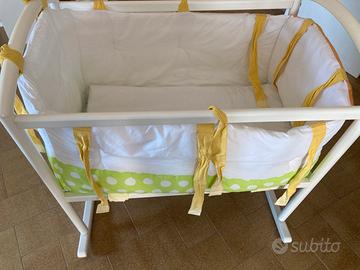 Culla a dondolo neonato