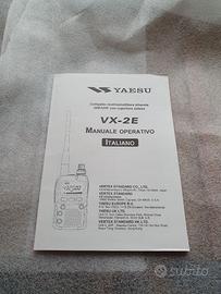 Yaesu VX2 manuale radio italiano