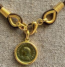 Collana Bulgari collezione Monete 18k