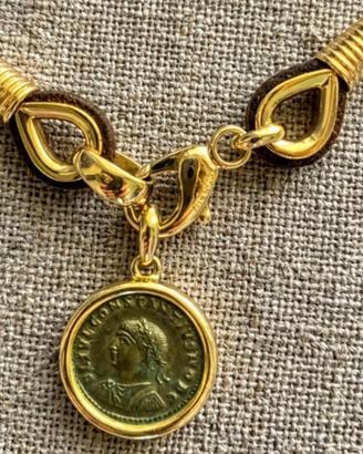 Collana Bulgari collezione Monete 18k