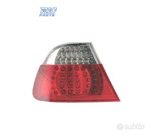 FANALE SINISTRO BMW E46 COUPÉ 03-06 LED BIANCO ROS