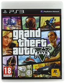 GRAND THEFT AUTO PS3 CON CUSTODIA E MANUALE