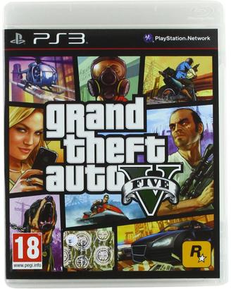 GRAND THEFT AUTO PS3 CON CUSTODIA E MANUALE