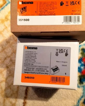 nuovo Bticino 360005 Kit Videocitofono Sfera