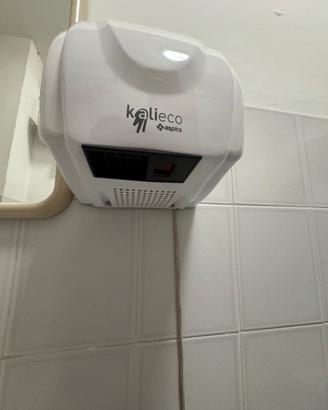 Asciugamani elettrico da parete