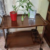 Carrello inglese in noce