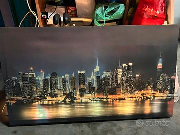 Quadro con reteo illuminazione