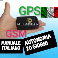 LOCALIZZATORE GPS BATTERIA 20 GIORNI MICROSPIA gsm