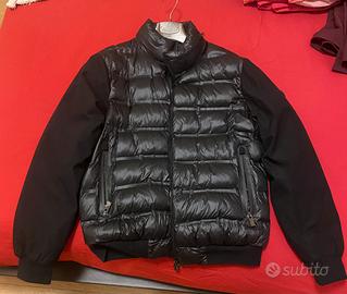 Piumino nero uomo